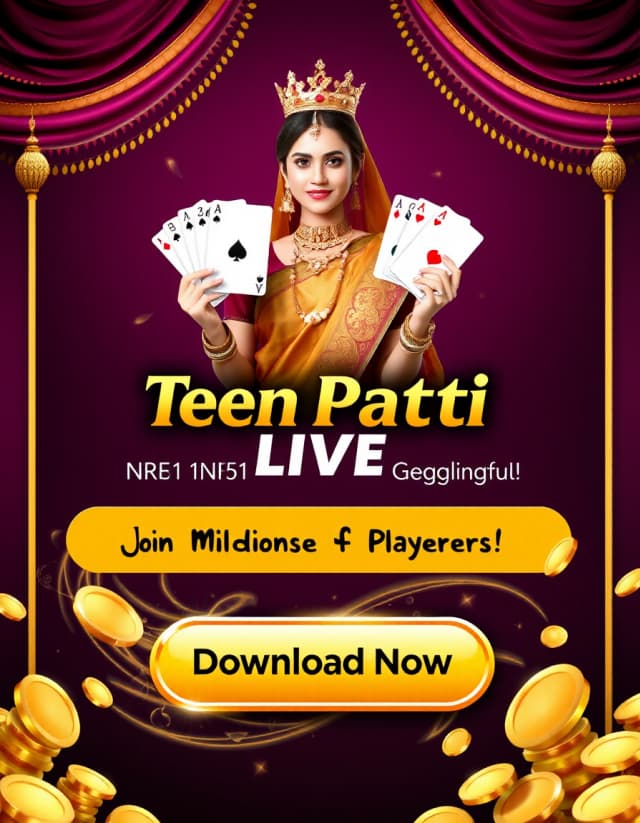Teen Patti Live Apk Banner